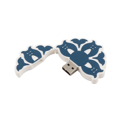 Khách hàng USB Memory Flash Drive với màn hình lụa, khắc laser, in đầy đủ màu sắc