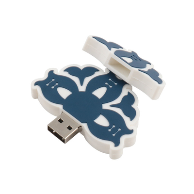 Khách hàng USB Memory Flash Drive với màn hình lụa, khắc laser, in đầy đủ màu sắc