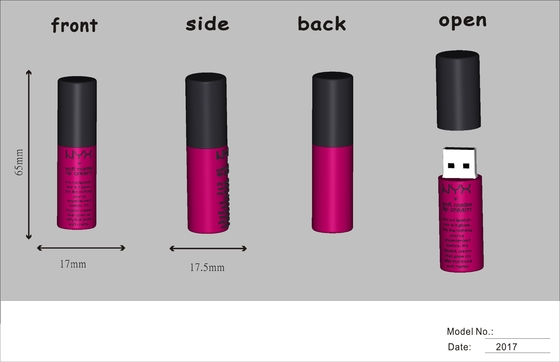 10 năm lưu trữ dữ liệu Bộ nhớ USB tùy chỉnh với thời gian vẽ 2 giờ