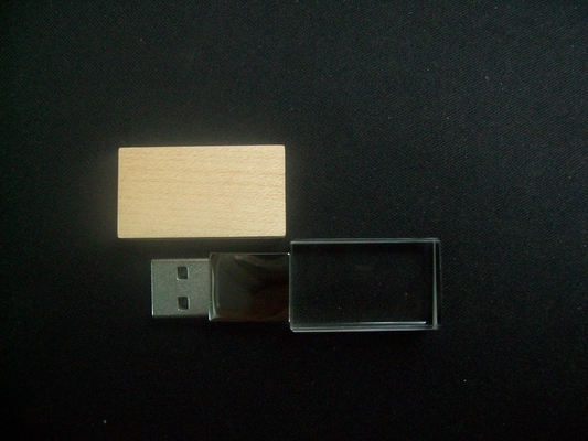 Đẹp USB tinh thể tùy chỉnh với tùy chọn logo laser -50 ° C 80 ° C Nhiệt độ môi trường