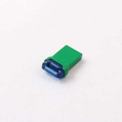 Màu xanh Mini Usb 3.0 Metal Usb Flash Drive hình chữ nhật với chip flash lớp A