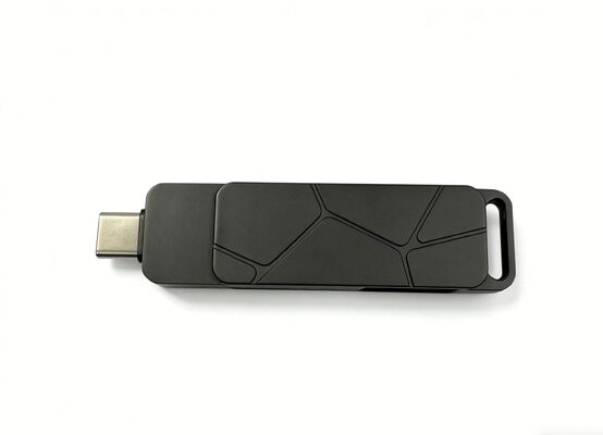 Súng Đen Thân Laser LOGO Loại C USB Có Thể Đặt Móc Khóa Hoặc Dây Buộc Và Móc Khóa