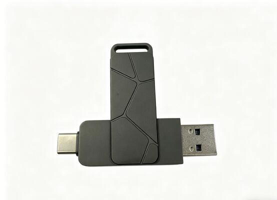 Súng Đen Thân Laser LOGO Loại C USB Có Thể Đặt Móc Khóa Hoặc Dây Buộc Và Móc Khóa