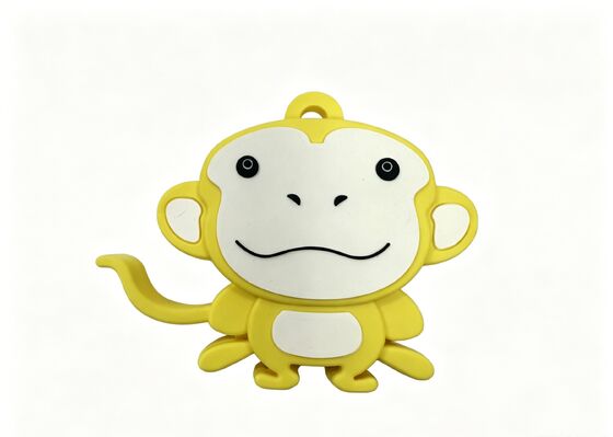 Tùy chỉnh hình dạng bởi khỉ PVC Mold ổ đĩa flash USB cá nhân tính năng tùy chọn mã hóa dữ liệu cho tiếp thị và truy cập dữ liệu an toàn