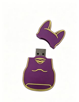 MINI Logo mở khuôn bằng USB với logo tùy chỉnh được tạo ra bởi khuôn PVC cho phép quy trình sản xuất liền mạch