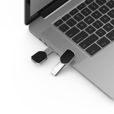 Với logo laser màu LED trên ổ USB Face USB có chức năng tải dữ liệu tùy chỉnh cho quà tặng doanh nghiệp