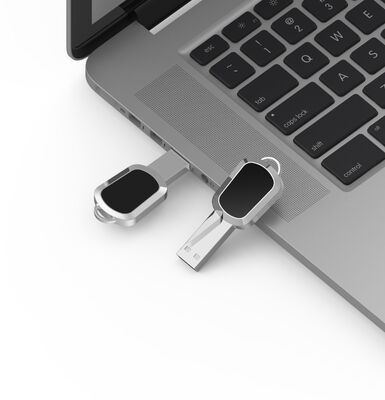 USB 2.0 Và USB 3.0 Crystal USB Stick Vật liệu kim loại hỗ trợ tải dữ liệu phù hợp cho truyền và lưu trữ dữ liệu lớn