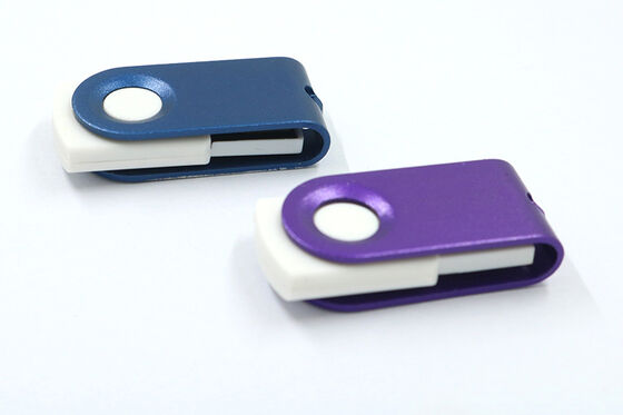 4GB 8GB 16GB 32GB 64GB Bộ nhớ USB kim loại Ổ đĩa flash Meta Case có thể xoay 360 độ