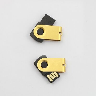 4GB 8GB 16GB 32GB 64GB Bộ nhớ USB kim loại Ổ đĩa flash Meta Case có thể xoay 360 độ