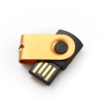 4GB 8GB 16GB 32GB 64GB Bộ nhớ USB kim loại Ổ đĩa flash Meta Case có thể xoay 360 độ