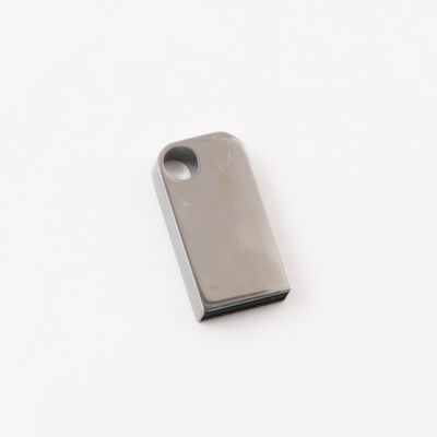 Ổ đĩa flash USB mini có lỗ có thể đặt móc chìa khóa Ổ đĩa flash USB kim loại có thể tùy chỉnh Logo Laser