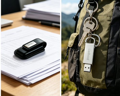 Ổ đĩa flash USB Oem Leather Màu nâu giải pháp lưu trữ di động bền bỉ, thời trang lý tưởng cho quà tặng và sự kiện của công ty