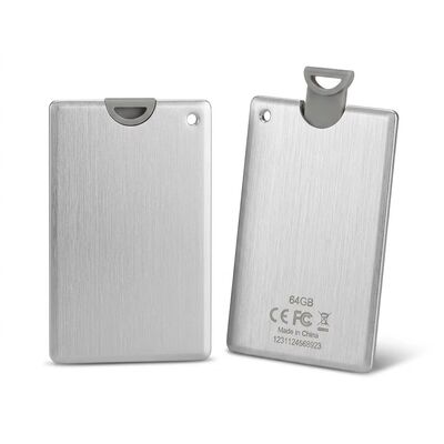 Bảo hành 1 năm thẻ tín dụng ổ đĩa USB có in màn hình logo USB phù hợp để lưu trữ tập tin an toàn và quảng cáo