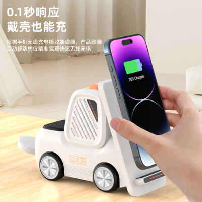 Bộ sạc không dây QI 15W tốc độ nhanh cho Samsung Giao diện đầu vào USB C Hỗ trợ nhiều mẫu sạc không dây Samsung