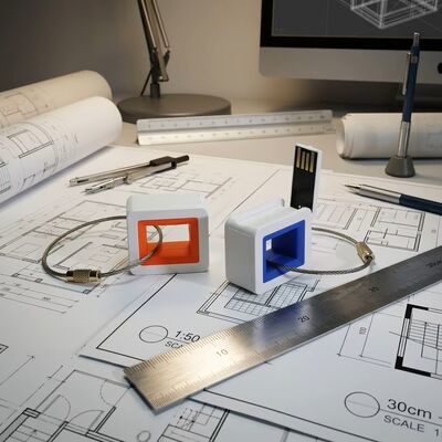 128GB USB 3.0 chất liệu nhựa trắng đen xanh đỏ tùy chọn bộ nhớ thích hợp cho các ứng dụng truyền dữ liệu tốc độ cao