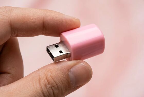 1GB Dây nhớ USB nhựa Màu xanh Tùy chọn AES 128bit Mã hóa Đơn giản và bền Flash Drive Thích hợp cho hàng ngày