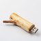 Hình dạng rễ cây bằng gỗ Ổ đĩa flash USB 256GB Logo nổi