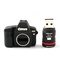 Hình dạng máy ảnh PVC Ổ đĩa flash được cá nhân hóa USB 2.0 3.0 ROHS đã được phê duyệt