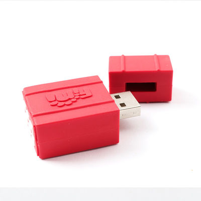 Khuôn mở PVC Dễ thương Thanh USB Dưa hấu Hình Dâu tây Sô cô la