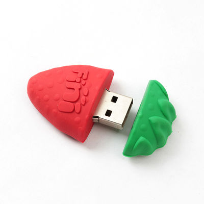 Khuôn mở PVC Dễ thương Thanh USB Dưa hấu Hình Dâu tây Sô cô la