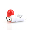 Viên thuốc có hình dạng bằng nhựa Ổ đĩa flash USB có thể tùy chỉnh 3.0 80MB / S 32GB 64GB 128GB