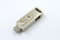 Laser Logo Silver 2.0 Ổ đĩa flash USB OTG 64GB 15MB / S cho Android