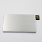 Bộ nhớ đầy đủ Thẻ tín dụng 2.0 Thanh USB 64GB 128GB 20MB / S Chất liệu kim loại