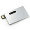 Không thấm nước Thẻ tín dụng siêu mỏng Ổ đĩa flash USB 2.0 15MB / S 128GB