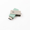 Ổ đĩa USB xoắn bằng nhựa kim loại 64GB 128GB 360 độ 360 độ Thẻ nhớ USB 2.0