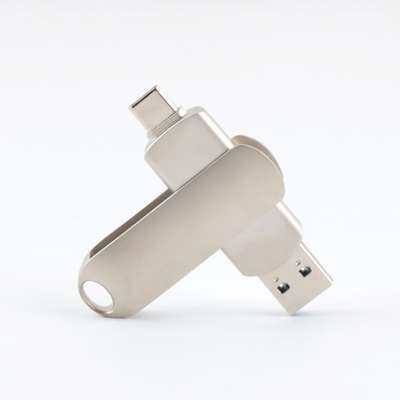 Xoắn TYPE C Ổ đĩa flash USB kim loại 3.0 64GB 128GB 256GB Tốc độ nhanh