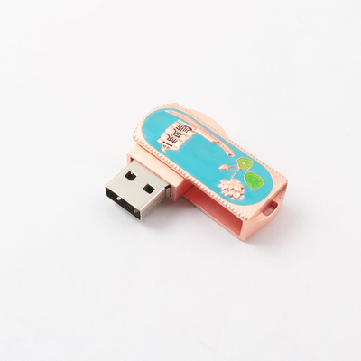 Khuôn khắc hoa 3.0 2.0 Xoắn ổ USB Flash 360 độ