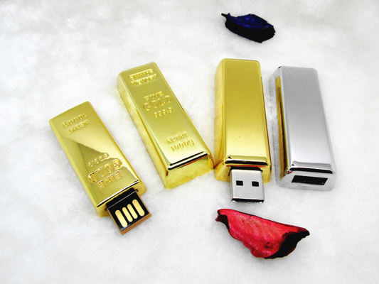 Metal 2.0 Gold Bar Tốc độ đọc và ghi nhanh USB 64GB 128GB