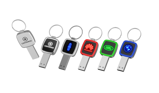 Khi đọc đèn LED sẽ sáng bóng Thanh USB pha lê 32GB 64GB 128GB