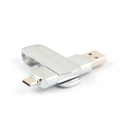 Thân xe sáng bóng Tốc độ nhanh Loại C Otg Pendrive đã vượt qua trận đấu thử nghiệm H2 EU Standrad