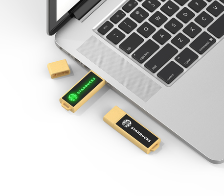 Ổ đĩa flash 128gb bằng rơm và nhựa, vật liệu có thể tái chế Thẻ nhớ USB 2.0