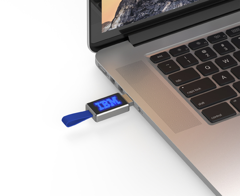 USB Kim Loại Memory Stick 2.0 Khắc Logo Có Đèn LED Khi Đọc Trên Máy Tính