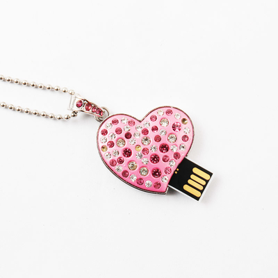 Diamond 32GB 64GB 2.0 USB Stick Crystal Flash Drive Bộ nhớ đầy đủ