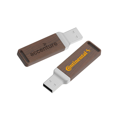 Logos USB gỗ tự nhiên Wood Pen Drive với in hoặc đúc cho doanh nghiệp của bạn