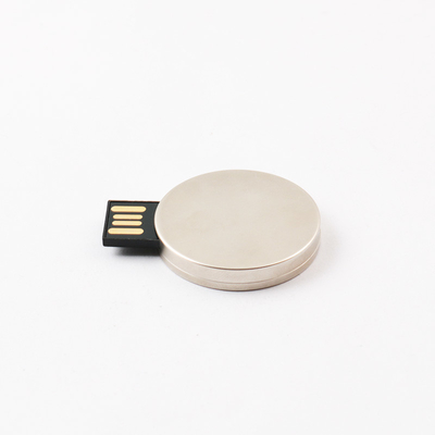 Logo Bộ nhớ USB kim loại laser bằng bạc và màu tùy chỉnh