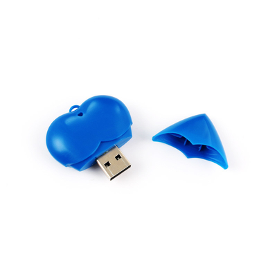 Máy nhớ flash USB nhựa chống nước với lớp phủ dầu cao su