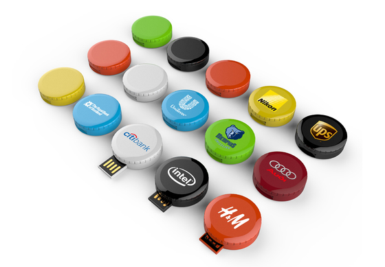 Thẻ USB cao su với tốc độ truyền dữ liệu Chips Toshiba phạm vi nhiệt độ rộng