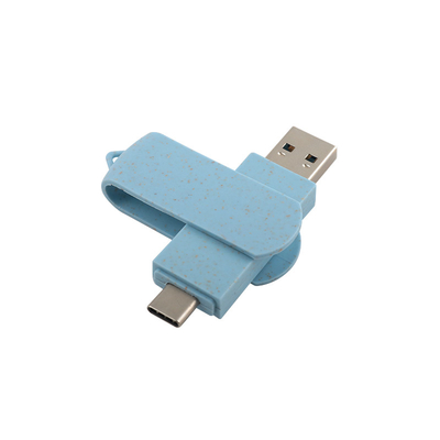 Các vật liệu tái chế ổ đĩa flash USB với ổ đĩa loại C U để lưu trữ dữ liệu