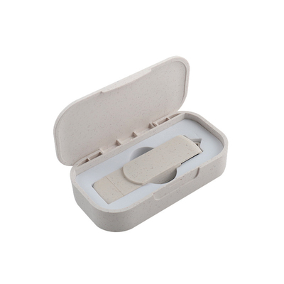 Khóa vật liệu tái chế ổ đĩa flash USB với loại C 3.0 thiết bị lưu trữ dữ liệu được bảo vệ bằng mật khẩu