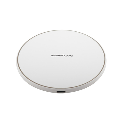 Bộ sạc không dây đa chức năng với in logo ABS / Trạm sạc toàn cầu kim loại 100-205KHZ