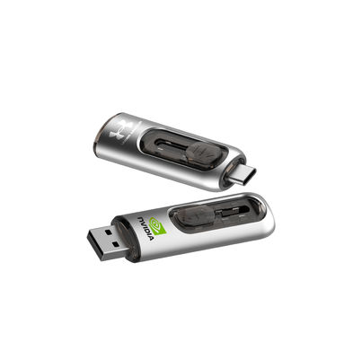 Hộp 34G USB Type C Flash Drive Dữ liệu an toàn Type C USB 3.0 Flash Drive