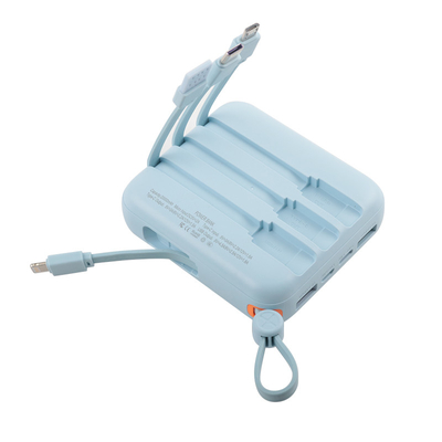 Pin Li-polymer /18650 pin Power Bank di động màu đen màu xanh lá cây cáp hộp hướng dẫn bao gồm