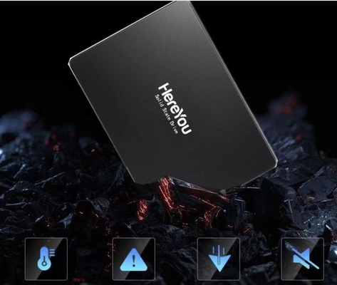 Phạm vi nhiệt độ 0-70C ổ cứng SSD cho máy tính xách tay bàn 1TB 2TB Tốc độ truyền dữ liệu lên đến 10Gbps