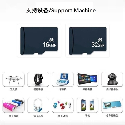 Bộ nhớ Logo tùy chỉnh Thẻ SD nhanh Bộ nhớ đầy đủ Với cấp độ A Để phù hợp với yêu cầu của khách hàng