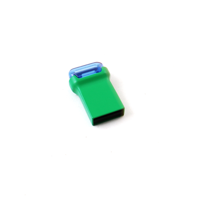 Màu xanh Mini Usb 3.0 Metal Usb Flash Drive hình chữ nhật với chip flash lớp A