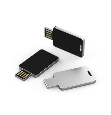 Metal đèn LED flash usb ổ đĩa vỏ kim loại bền không mã hóa tương thích với các hệ điều hành và thiết bị khác nhau